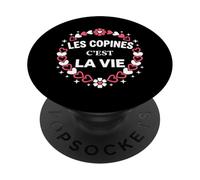 Copine Meilleures amies Filles Les copines C'est la Vie PopSockets PopGrip Adhésif