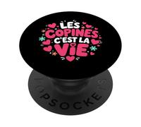 Copine Meilleures amies Filles Les copines C'est la Vie PopSockets PopGrip Adhésif