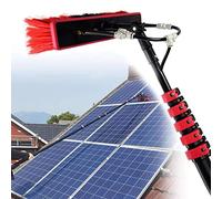 Coping Kit de brosse de nettoyage pour fenêtre d'approvisionnement en eau - Brosse rotative pour panneaux solaires et systèmes photovoltaïques - Outils de nettoyage essentiels pour la maison