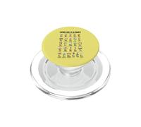 Coping Skills Alphabet Journée de la santé mentale Sensibilisation mentale PopSockets PopGrip pour MagSafe