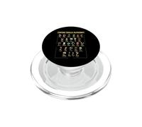 Coping Skills Alphabet Journée Mondiale de Sensibilisation à la santé mentale PopSockets PopGrip pour MagSafe