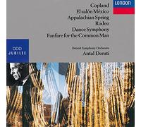 Copland, a. - Copland : El salón México ; Appalachian Spring ; Rodeo ; Dance Symphony ; Fanfare for the common man