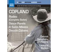 Copland, A. - Copland: Rodeo/ Dance Panels [Leonard Slatkin, Detroit Symphony Orchestra] [Naxos Blu Ray Audio: NBD0037] [DVD AUDIO]