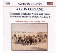 Copland, A. - Copland works for violin