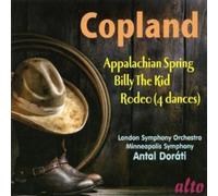Aaron Copland – Appalachian Spring, Billy the Kid, Rodeo – CD – Alto