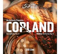 Kristjan Järvi – Copland : Symphonie n°3 / Walker : Sinfonia n°5 « Visions » – CD – LSO Live