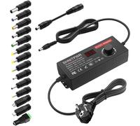COPO-Bloc D'Alimentation Universel 3,5V 12V 120W 10A Adaptateur Ac/Dc,Avec 14 Adaptateurs Pour Appareils Électroniques De 3,5 V À 12V,Cadre Photo,Appareil Photo Bébé Et Bande Led
