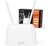 COPP-4G07 Routeur 4G Lte 150Mbps, Modem 4G Wifi Ac1200 Double Bande, Box 4G, 2 Antenne Externe Amovibles, Ports Lan/Wan, Déverrouillé Mini Sim Carte, Compatible Tous Opérateurs