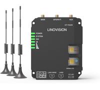 COPP-Routeur Cellulaire Industriel 4G Lte Cat4 Avec Wi-Fi, Signal Amélioré Pour Site Distant, Slots Sim Doubles, Passerelle Dtu Pour Appareil Rs485, Capteur Iot, Caméra Solaire, M2M, Véhicule