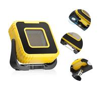 COPPA Lumière Travail, GZ01 Portable Lampes D'atelier 3000mAh Rechargeable 360°Rotable Dimmable Magnétique LED Lamp Inspection Mecanicien avec SOS Stroboscopique Rouge pour Outdoor Randonnée Working