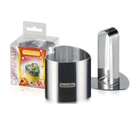 Guardini Emporte-pièce cœur avec piston 6 x 6 cm — Acier inoxydable, argent