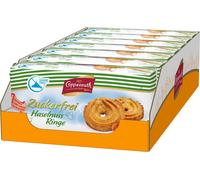 Coppenrath anneaux aux noisettes sans sucre UE (7x200g paquet)