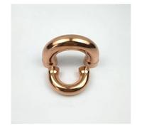 Copper 180 Elbow Plumbing Pipe Fitting Water Gas Oil Scoket Weld Coupler End Feed 180 Deg 19mm x1.2mm x60
