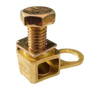 Copper Battery Connector, Universal Post Terminal, No Crimp Clamp with Strong Grip, Metal Terminal, Power Connection with Compact Design, Auto Tool for Sedan and RV