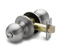 Copper Cr K2030SS Bouton de porte à boule en acier inoxydable satiné