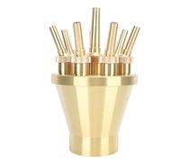Copper Fountain Sprinkler,Adjustable G1 Garden Sprinkler with Direct Spray Mode for Pools and Commercial Water Features (G3 Pouce)