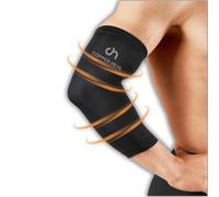 COPPER HEAL Coudière de Compression Meilleure Protection récupération et soulagement coude médicale avec Haut Niveau Contenu infusé cuivre Soutien Muscles articulations douloureux tendus tendinites