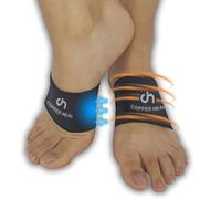 COPPER HEAL Fasciite Plantaire Support Compression Cuivre pour voûte 2 unités de meilleures manches plantaire pieds aident soulager éperons pieds plats semelles tendon Achille