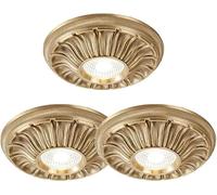 Copper LED Recessed Downlight 5W7W10W12W Living Room Ceiling LED Recessed Lights Embedded Ceiling Light,12w-4000K