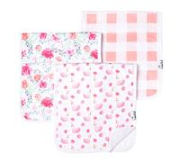 Copper Pearl Bébé Burp Cloth 21''X10 '' Taille de prime Absorbent triple couche 3 Pack Gift Set « Juin »