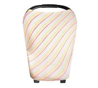 Copper Pearl Bébé Siège d'auto Couverture Canopy et soins infirmiers couverture multi-usage Stretchy 5 en 1 cadeau « Rainee »