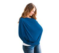 Copper Pearl Bébé Siège d'auto Couverture Canopy et soins infirmiers couverture multi-usage Stretchy 5 en 1 cadeau « River »
