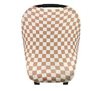 Copper Pearl Housse de siège auto pour bébé et couverture d'allaitement multi-usage extensible 5 en 1 Cadeau « Rad »