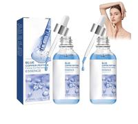 Copper Peptide Sérum Visage Skincare - Lot de 2 sérums anti-âge pour le visage - Sérum anti-rides - Raffermit la peau, les peptides de cuivre - Réduit les ridules et les rides, améliore l'élasticité