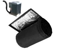 Copper Pipe Insulation,HVAC Hose Insulation Protector with Zipper,AC Line Sleeve Wrap - for Radiator Shower Plumbing Basement Bathroom Home