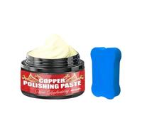 Copper Polishing Cream, Metal Scratch Remover Paste, Tarnish Cleaner Compound, Brass Shine Restorer with Smooth Repair Formula, for Trumpet Jewelry Watch Car Parts Cleaning Use