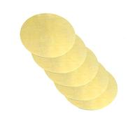 Copper sheet, Brass Disc Sheet Circle Plate Circular Round H62 Copper CNC Metalworking Raw Materials Cut(Diameter 50mm 5pcs)