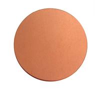 Copper sheet, Pure Copper Disc Sheet Round Circle gasket Plate Circular H62 Copper CNC Metalworking Raw Materials thickness 2mm(Diameter100mm 1pc)