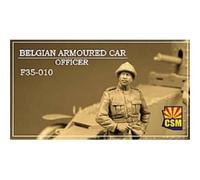 Copper State Models - Belgian Armoured Car Officermaquette Figurine Belgian Armoured Car Officer Copper State Models F35-010 1/35ème Maquette Char Promo Figurine Miniature