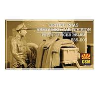 Copper State Models - British Rnas Armoured Car Division Petty Officer Reliefmaquette Figurine British Rnas Armoured Car Division Petty Officer Relief Copper State ModelsF35-009 1:35 Maquette Char Pro