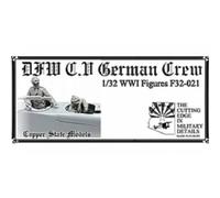 Copper State Models - Dfw C.V German Crewmaquette Figurine Dfw C.V German Crew Copper State Models F32-021 1/32ème Maquette Char Promo Figurine Miniature