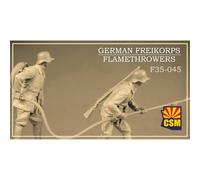 Copper State Models - German Freikorps Flamethrower Squadmaquette Figurine German Freikorps Flamethrower Squad Copper State Models F35-045 1/35ème Maquette Char Promo Figurine Miniature
