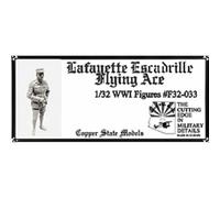 Copper State Models - Wwi Lafayette Escadrille Flying Acemaquette Figurine Wwi Lafayette Escadrille Flying Ace Copper State Models F32-033 1/32ème Maquette Char Promo Figurine Miniature
