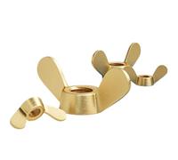 Copper Wing Nuts M4 M5 M6 M8 M10 M12 M14 M16 M20 | Hand Tightened Strong Clamping Force For Bicycle Seat Clamp Rack Mount And Workshop Jig Assembly(M10 (2pcs))