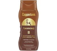 Coppertone Bronning Defend & Glow Crème solaire avec lotion à la vitamine E SPF 8 200 ml