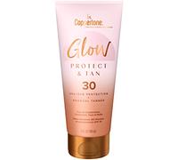 Coppertone Glow Protect and Tan Sunscreen Lotion + Gradual Self Tanner SPF 30 Sunscreen, 5 Fl Oz Tube