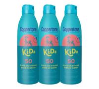 Coppertone KIDS Sunscreen Continuous Spray SPF 50 (5.5 Ounce, Pack of 3)