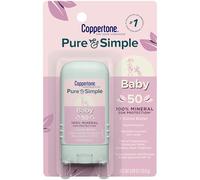 Coppertone WaterBABIES – Stick solaire Pure & Simple SPF 50 – 0,49 oz