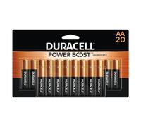 CopperTop Alkaline Batteries w/Duralock Power Preserve Technology, AA, 20/Pack, Sold as 1 Package