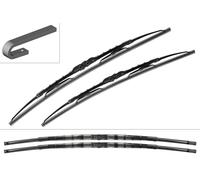 Coppia De Balais D'Essuie-Glace Cristal Twin Avant Pour Ford/Seat/VW - Bosch