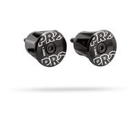 Coppia De Bouchons De Guidon En Aluminium Noir Anodisé SH-PRAC0056 PRO Poignées