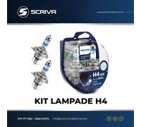 Coppia De Lampes Ampoules Philips RacingVision GT200 12V H4