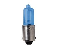 Coppia De Lampes H6W Micro Bleu-XE 6W 12V 4500K Lumière Blanche Verre Bleu