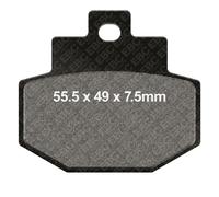 Plaquettes EBC Frittage SFA321HH Arrière pour Gilera DNA 125 180 Année 2001-2003