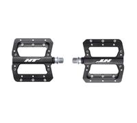 Coppia De Pédales Flat AN14A Noir HTAN14A.N HT-COMPONENTS Flat Vélo Pédales