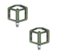 Coppia De Pédales Flat MTB A3-ZP R Verte 92407 Acid Flat Vélo Pédales
